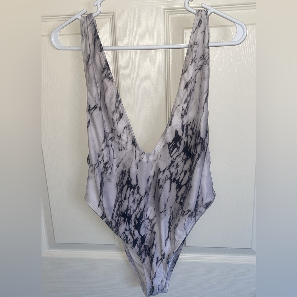 Black & White Swimsuit